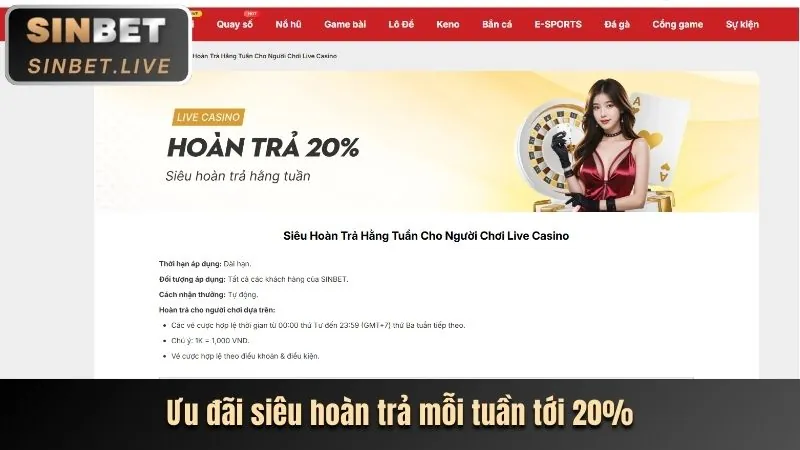 Ưu đãi chào mừng thành viên mới Vbet